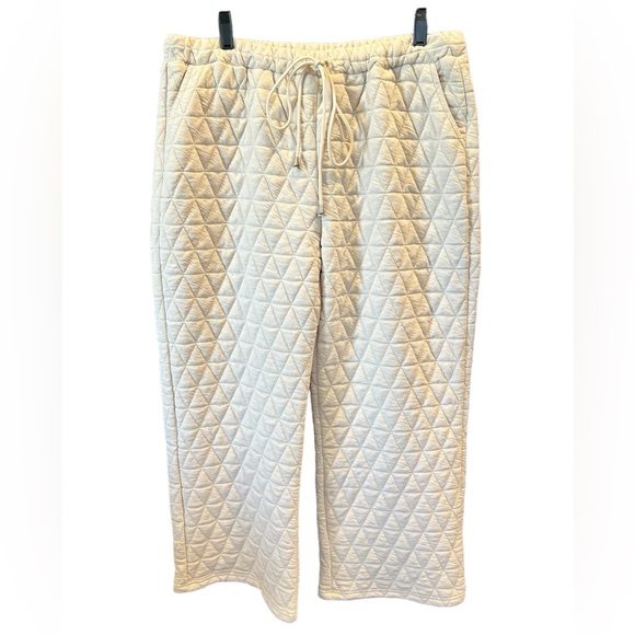 🏷️ NWT Palogram Textured Straight Leg Pant in Sand - Picture 3 of 12